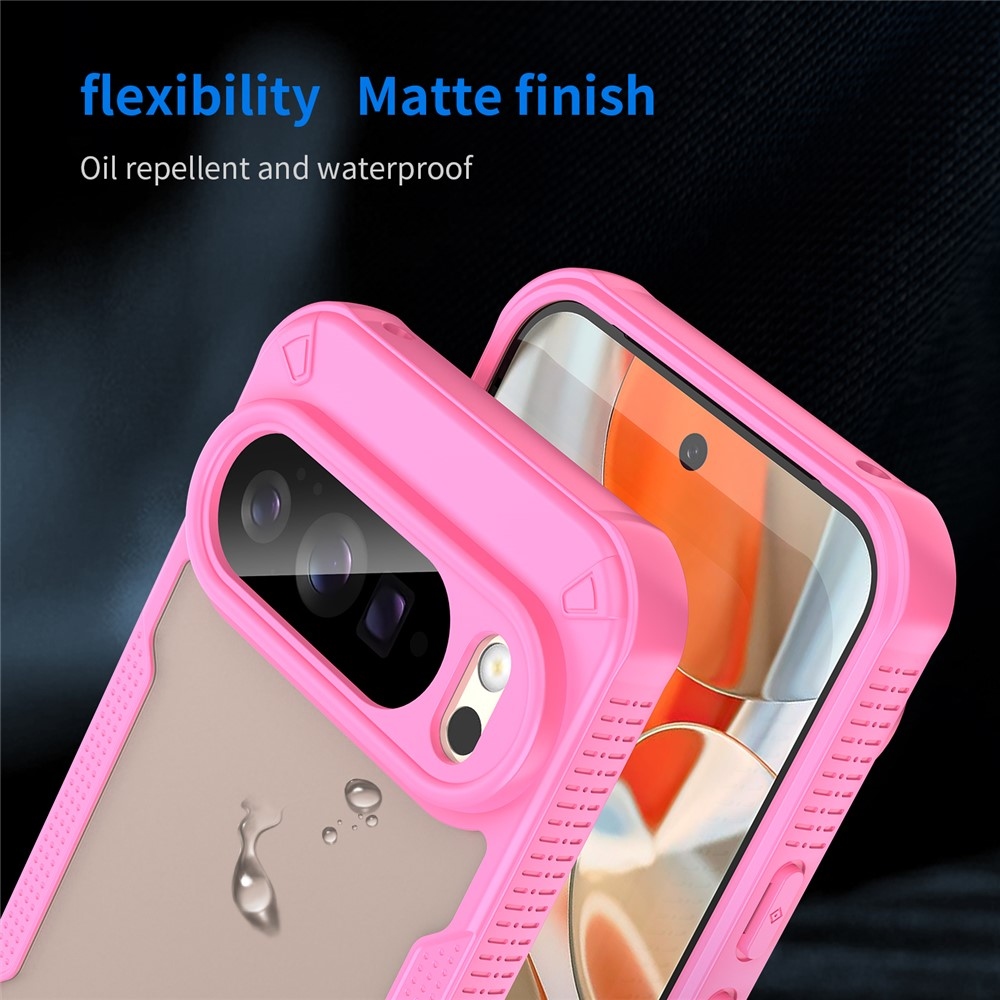 Tartós, matt borítás a Google Pixel 10 Pro XL-hez - rózsaszínű