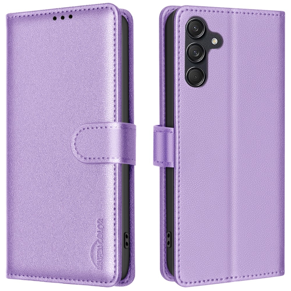 BNF könyvtáska Samsung Galaxy A16 4G/5G készülékhez - világos lila