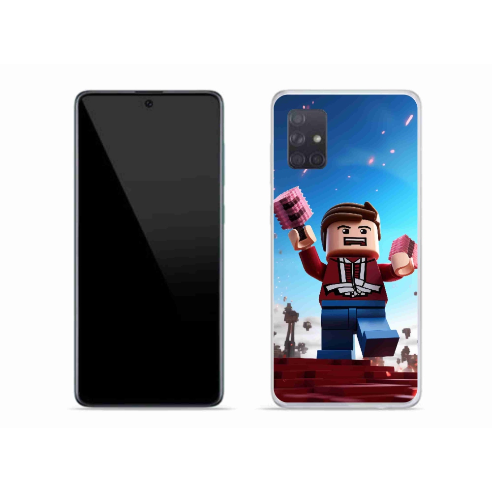 Zselés borítás mmCase Samsung Galaxy A71 készülékhez - roblox 2