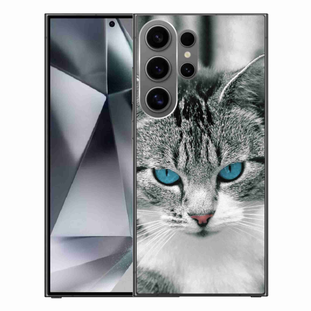Zselés borítás mmCase Samsung Galaxy S24 Ultra - macska nézet 1