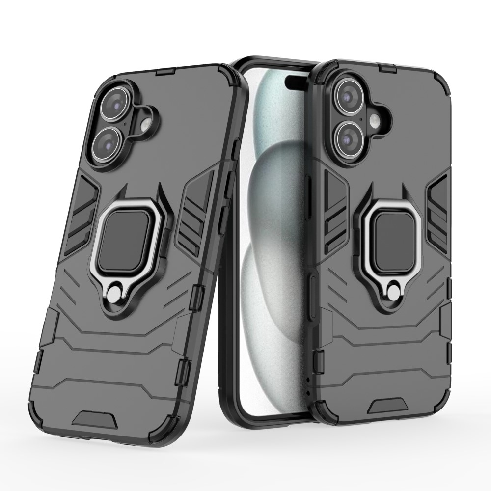 Guardy tartós iPhone 16 borító - fekete