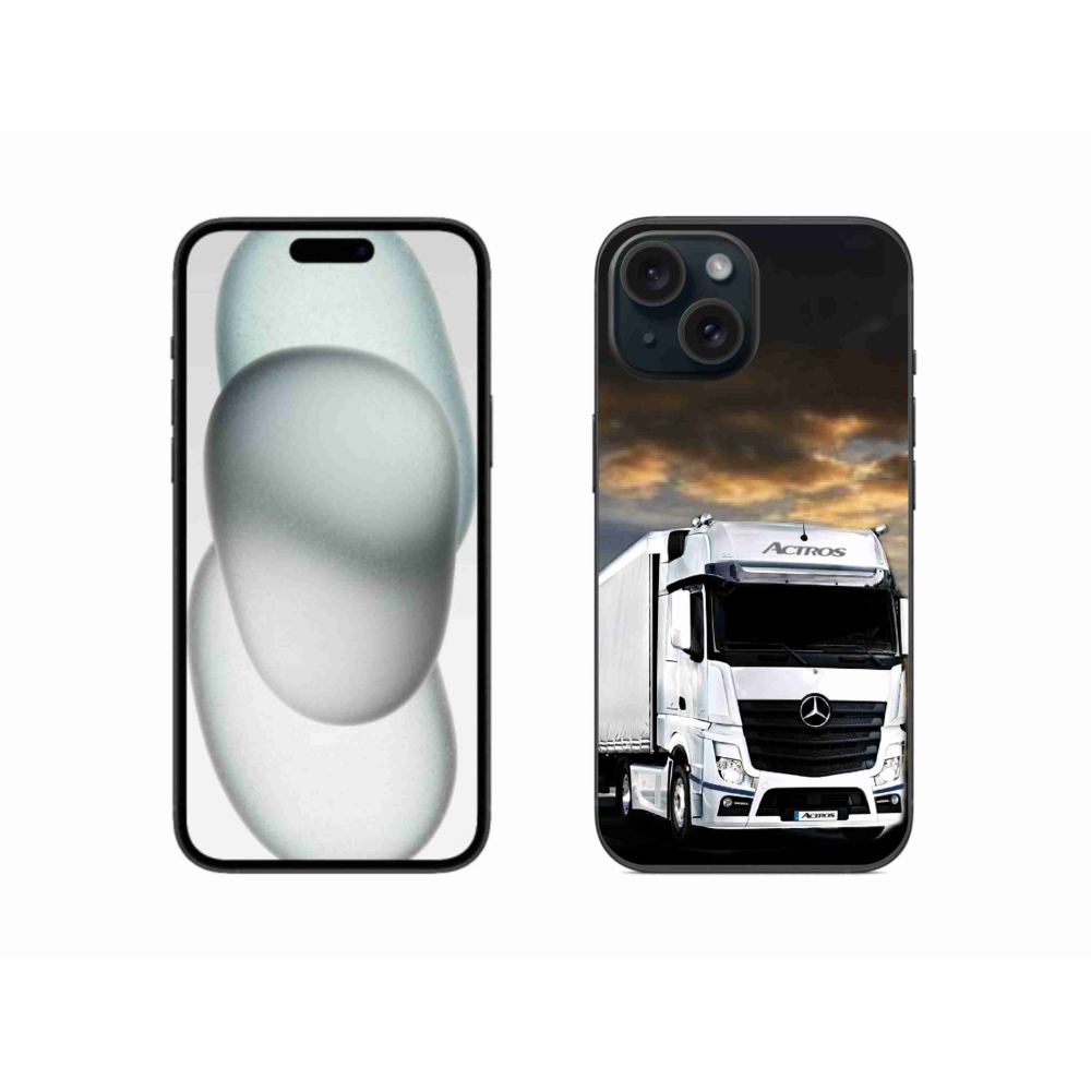 Zselés borítás mmCase iPhone 15 - teherautóhoz