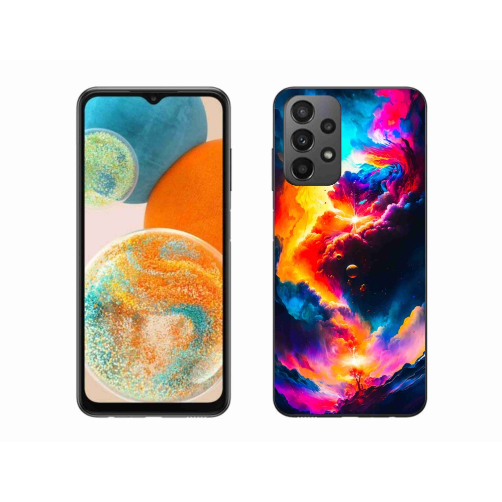 Gél borítás mmCase Samsung Galaxy A23 4G/5G - absztrakt motívum Samsung Galaxy A23 4G/5G - absztrakt motívum