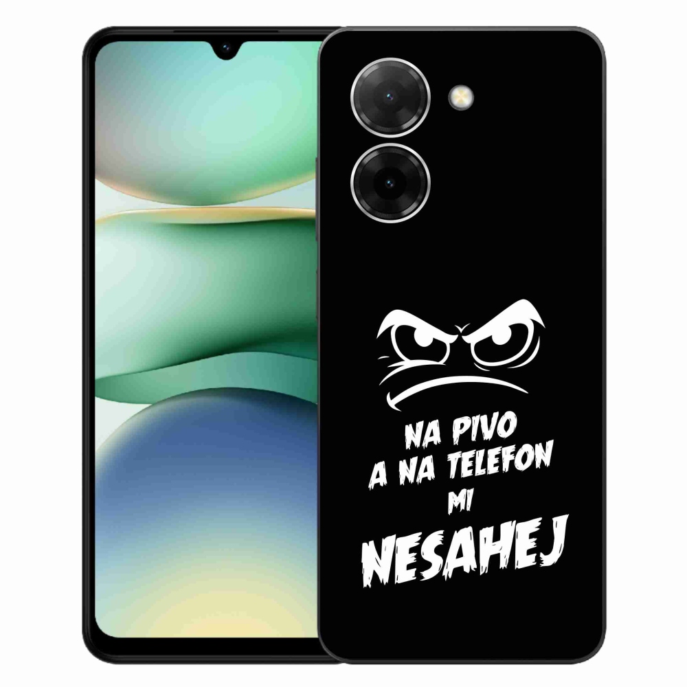 Gél borítás mmCase a Xiaomi Redmi A5 (173.45x79.35x8.45mm) - sör motívum 2 fekete háttérrel