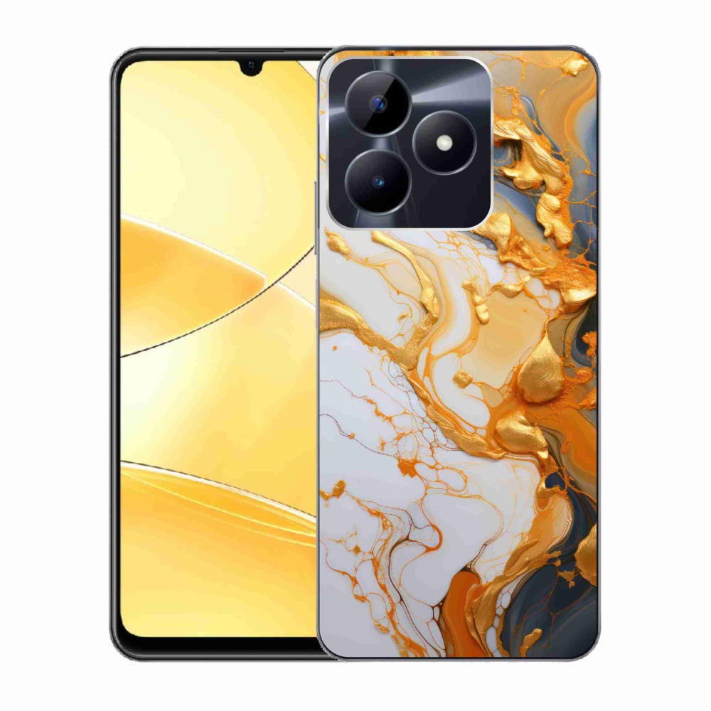 Zselés borító mmCase a Realme C51/C53 készülékhez - absztrakt motívum 6