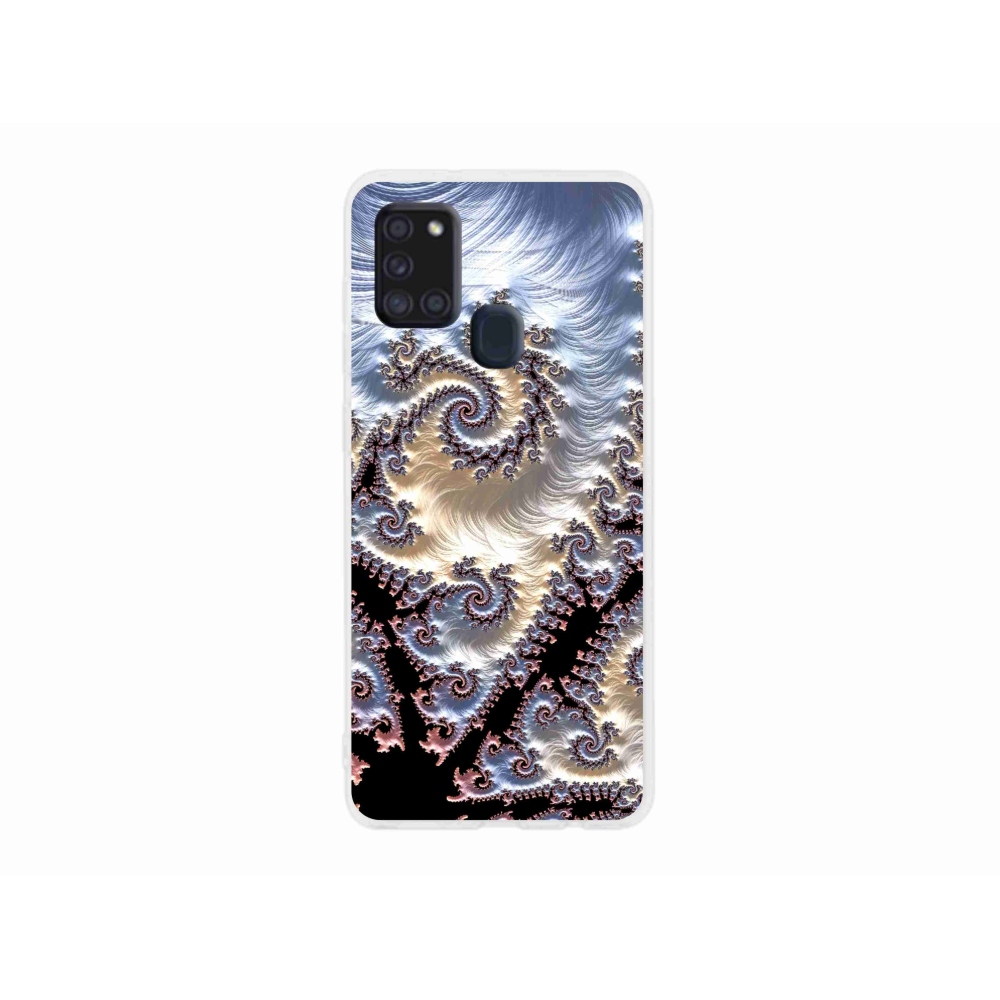 Gél borítás mmCase Samsung Galaxy A21s készülékhez - absztrakt motívum 22