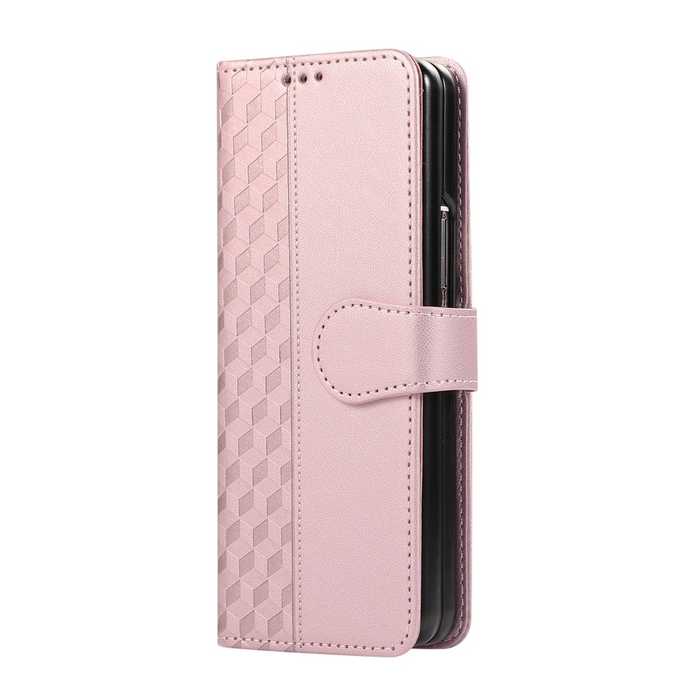 Gridy könyvtáska Samsung Galaxy Z Fold7 5G - rózsaarany színű