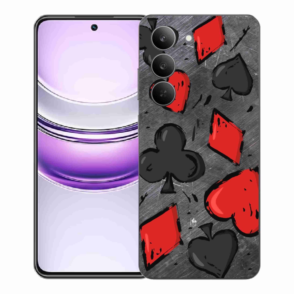 Zselés borító mmCase a Realme 14x 5G készülékhez - kártya 1