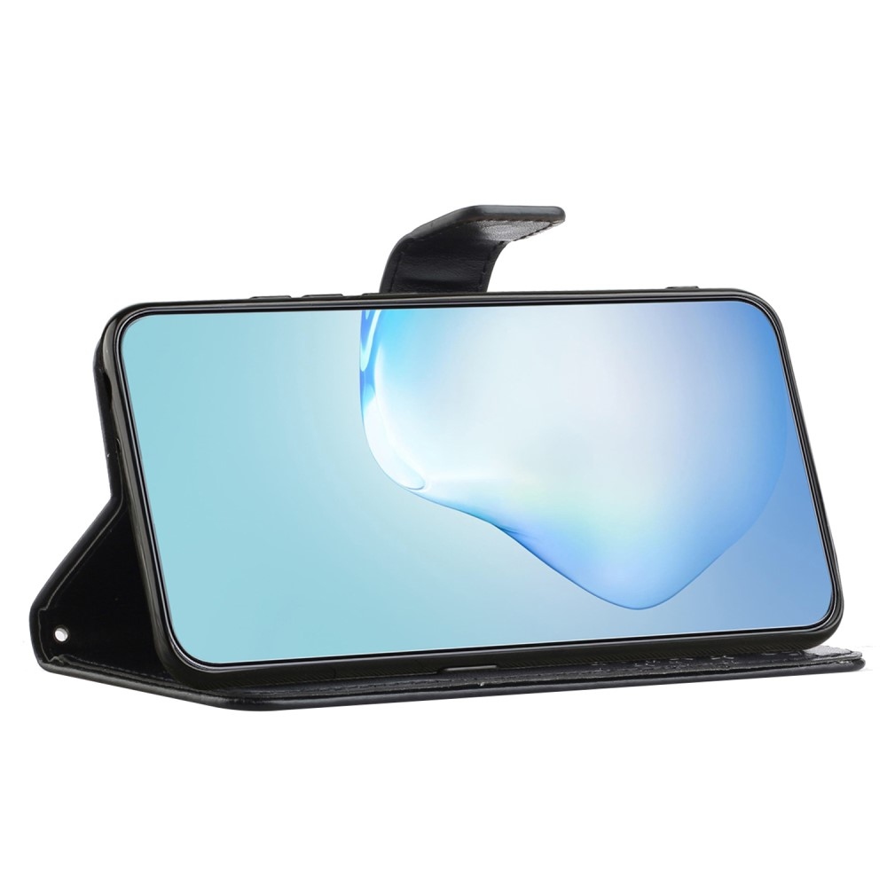 Fa könyv tok Samsung Galaxy A15 4G/5G készülékhez - fekete