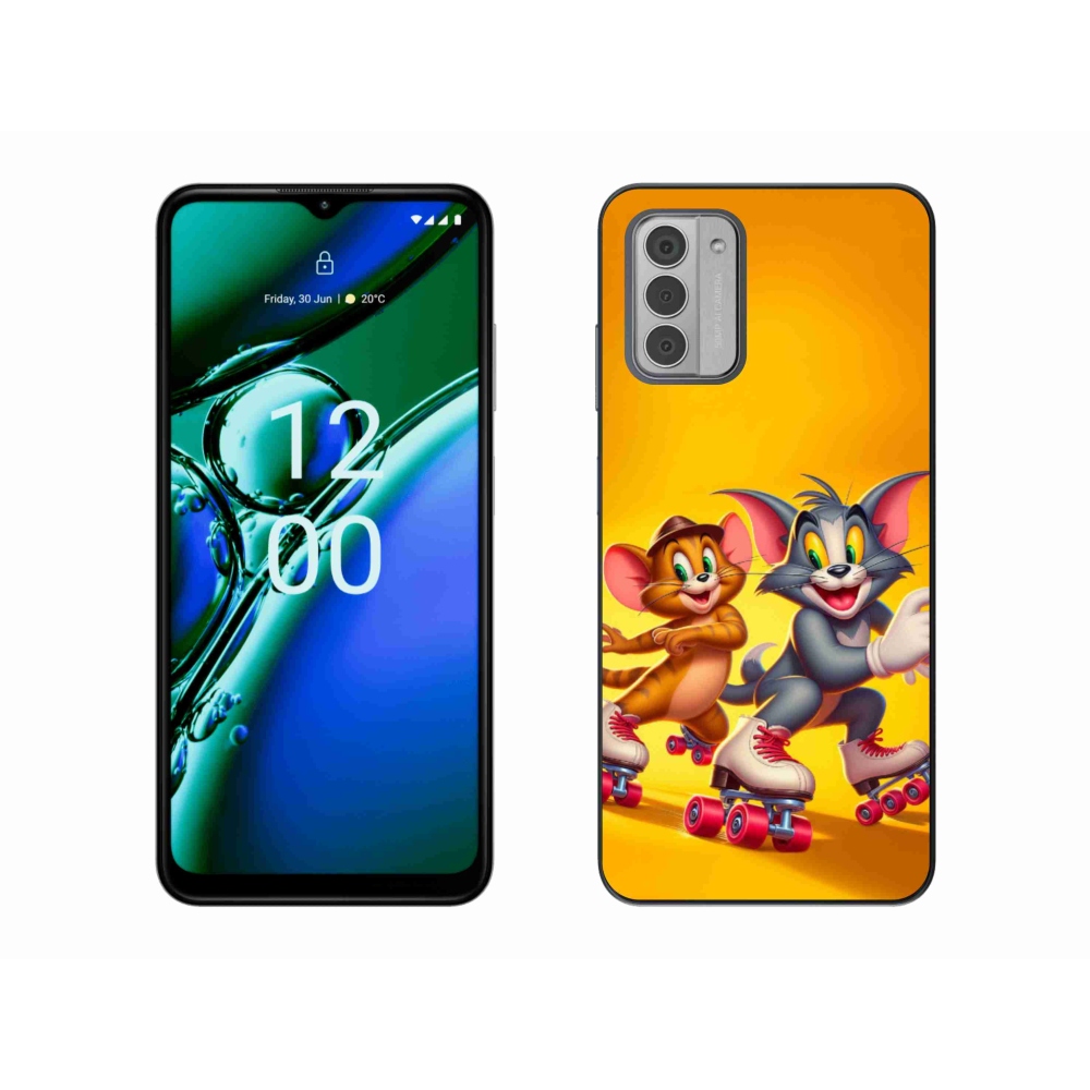 Zselés borítás mmCase a Nokia G42 készülékhez - tom and jerry