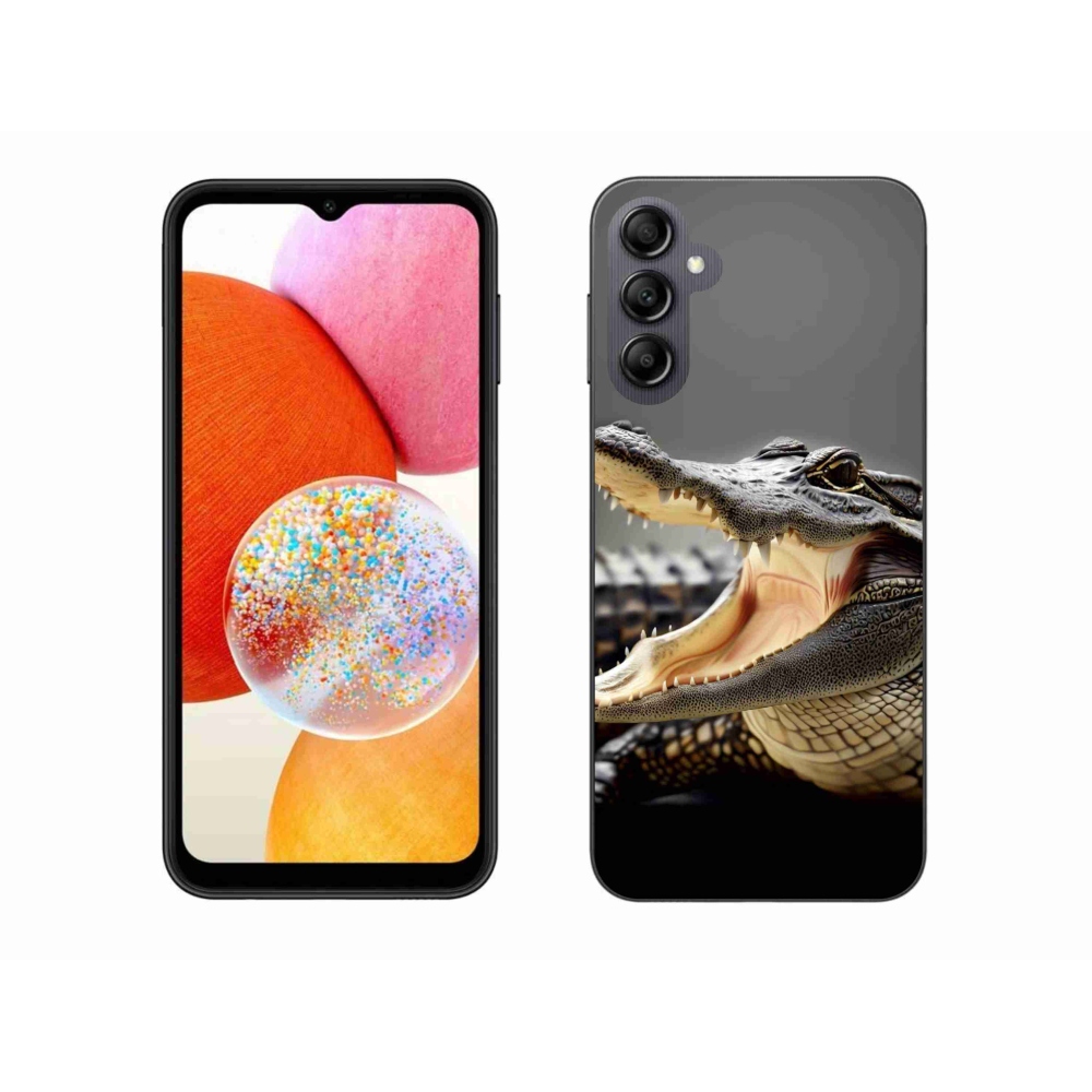 Zselés borítás mmCase Samsung Galaxy A14 4G/5G - krokodil