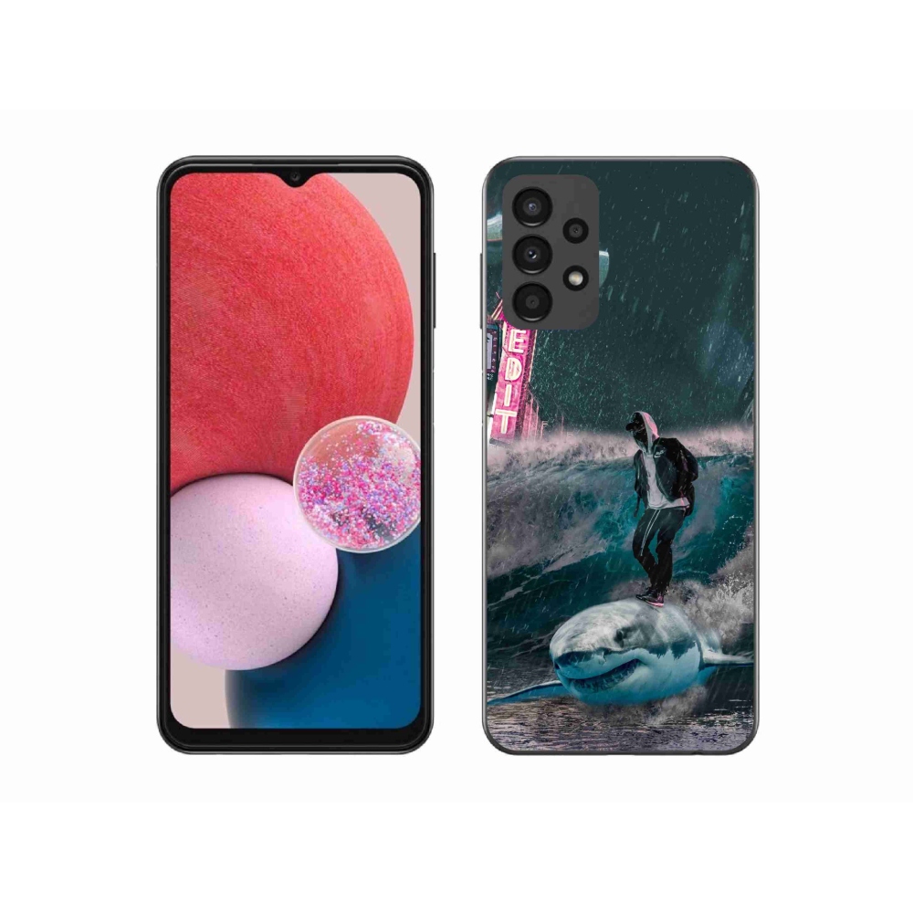 Gél védőburkolat mmCase Samsung Galaxy A13 4G - cápa