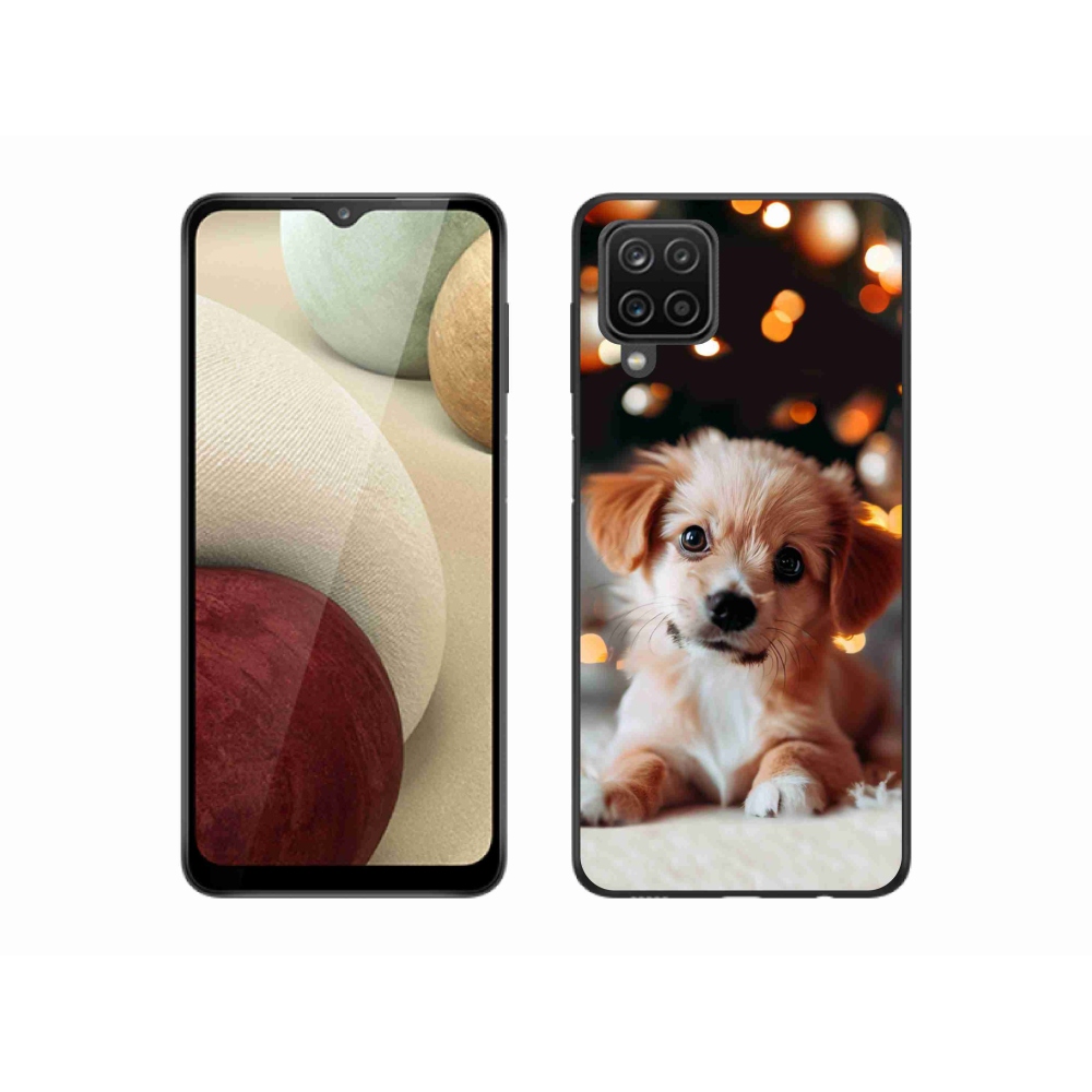 Zselés borítás mmCase Samsung Galaxy M12 - kölyökkutyakölyökhöz