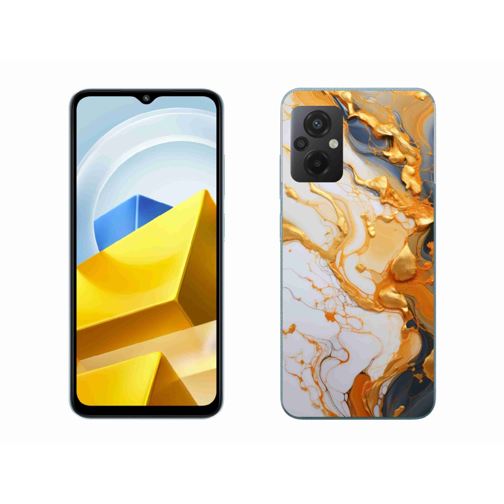 Gél borítás mmCase a Xiaomi Poco M5 4G számára - absztrakt motívum 6