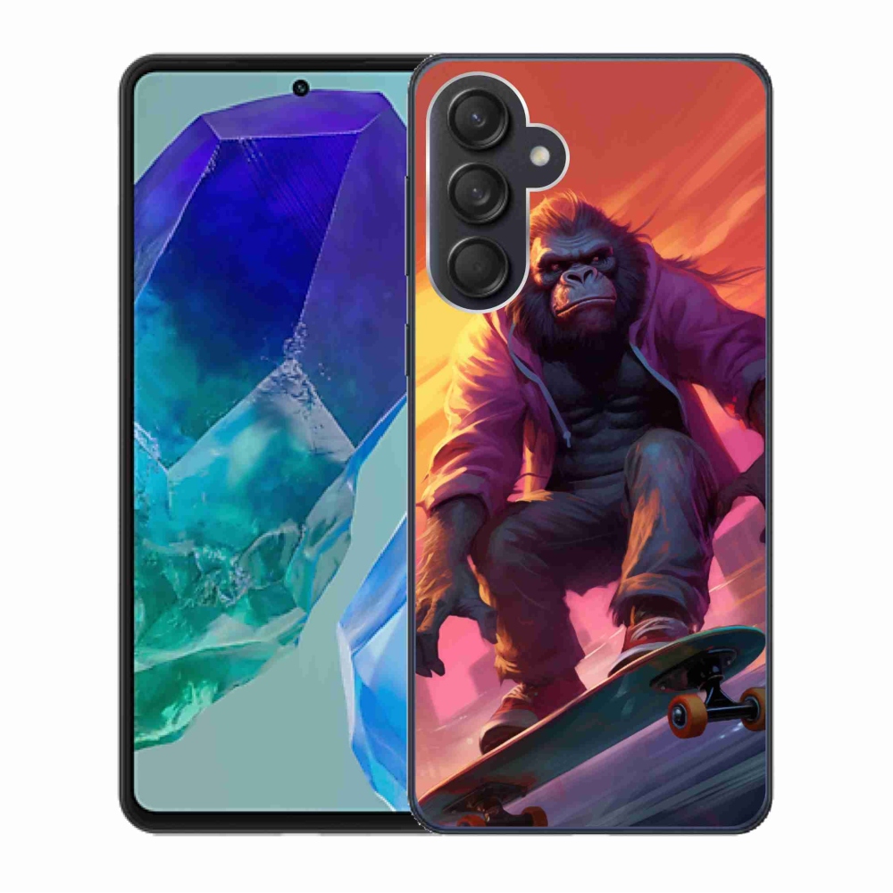 Zselés borítás mmCase Samsung Galaxy M55 5G - gorilla gördeszkán