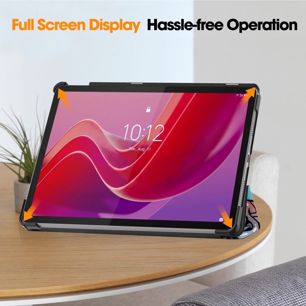 Nyomtatás intelligens záró tok Lenovo Tab M11/Tab K11 - graffiti