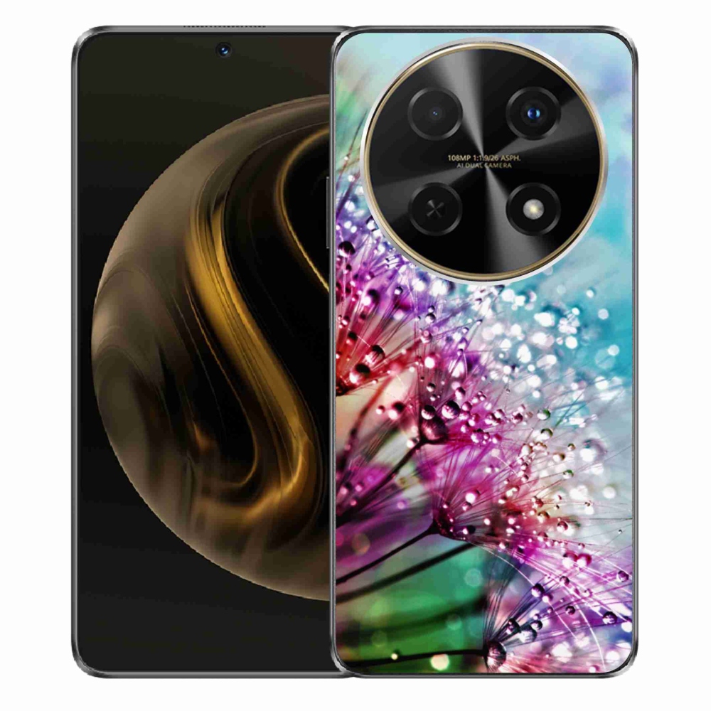 Gél borító mmCase a Huawei Nova 12i készülékhez - színes virágok