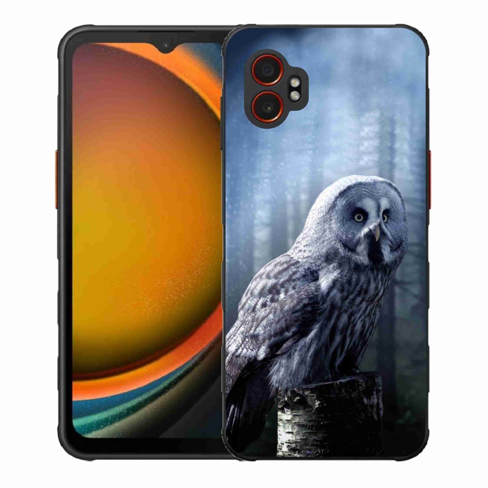 Zselés borítás mmCase Samsung Galaxy Xcover 7 Pro készülékhez - bagoly