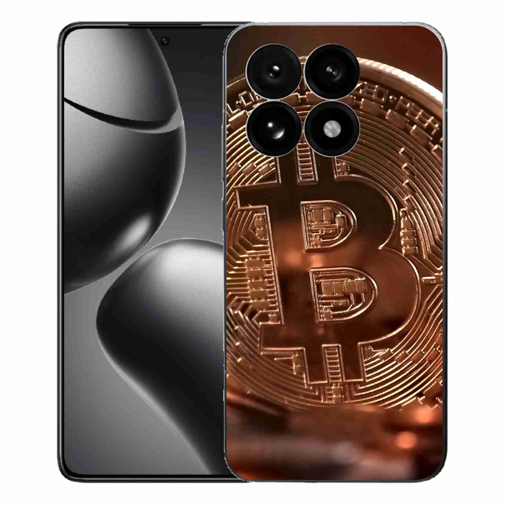 Gél borító mmCase a Xiaomi 15T számára - bitcoin