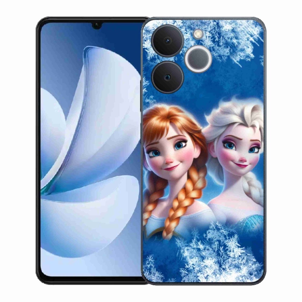 Gél borítás mmCase a Realme Note 70T-hez - Ice Kingdom 2