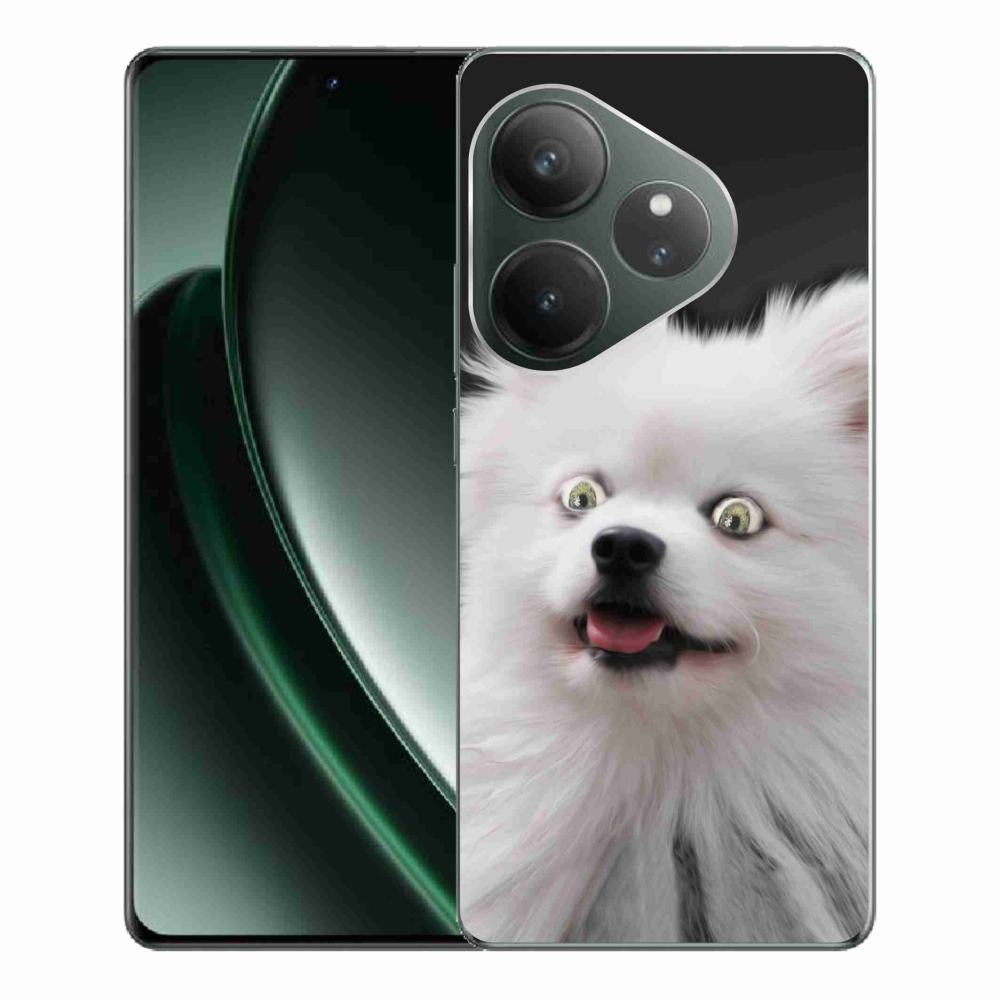 Zselés borítás mmCase a Realme GT 6 5G/GT 6T 5G készülékhez - fehér tüske