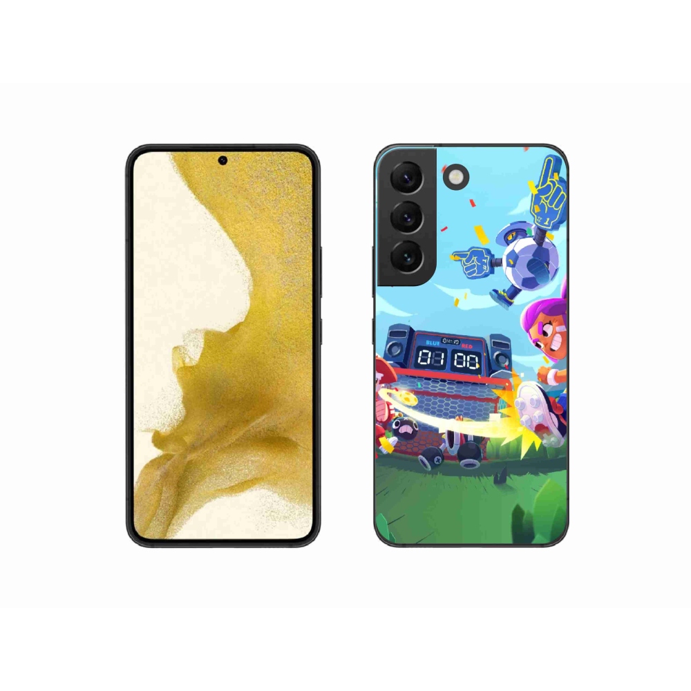Gél borítás mmCase Samsung Galaxy S22 5G - verekedés csillagok 1