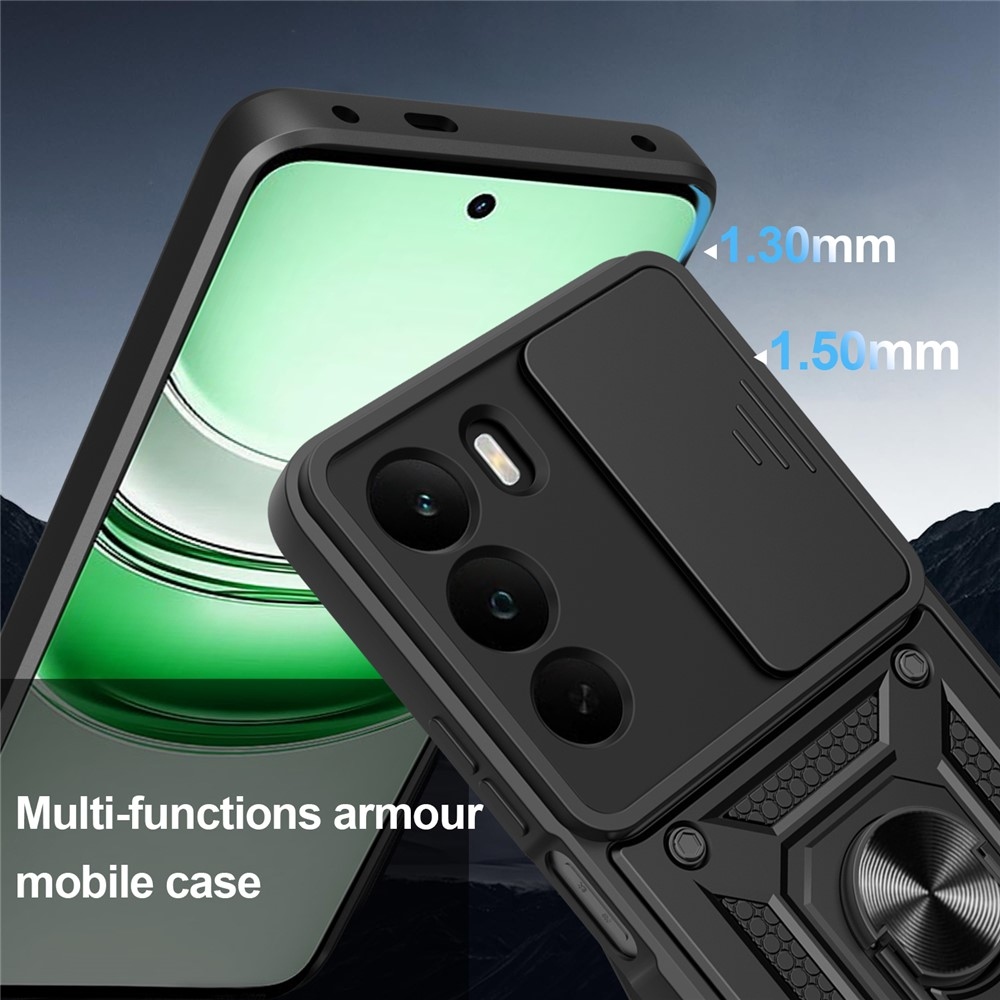 Csúszásálló borítás a Realme C71 készülékhez - fekete