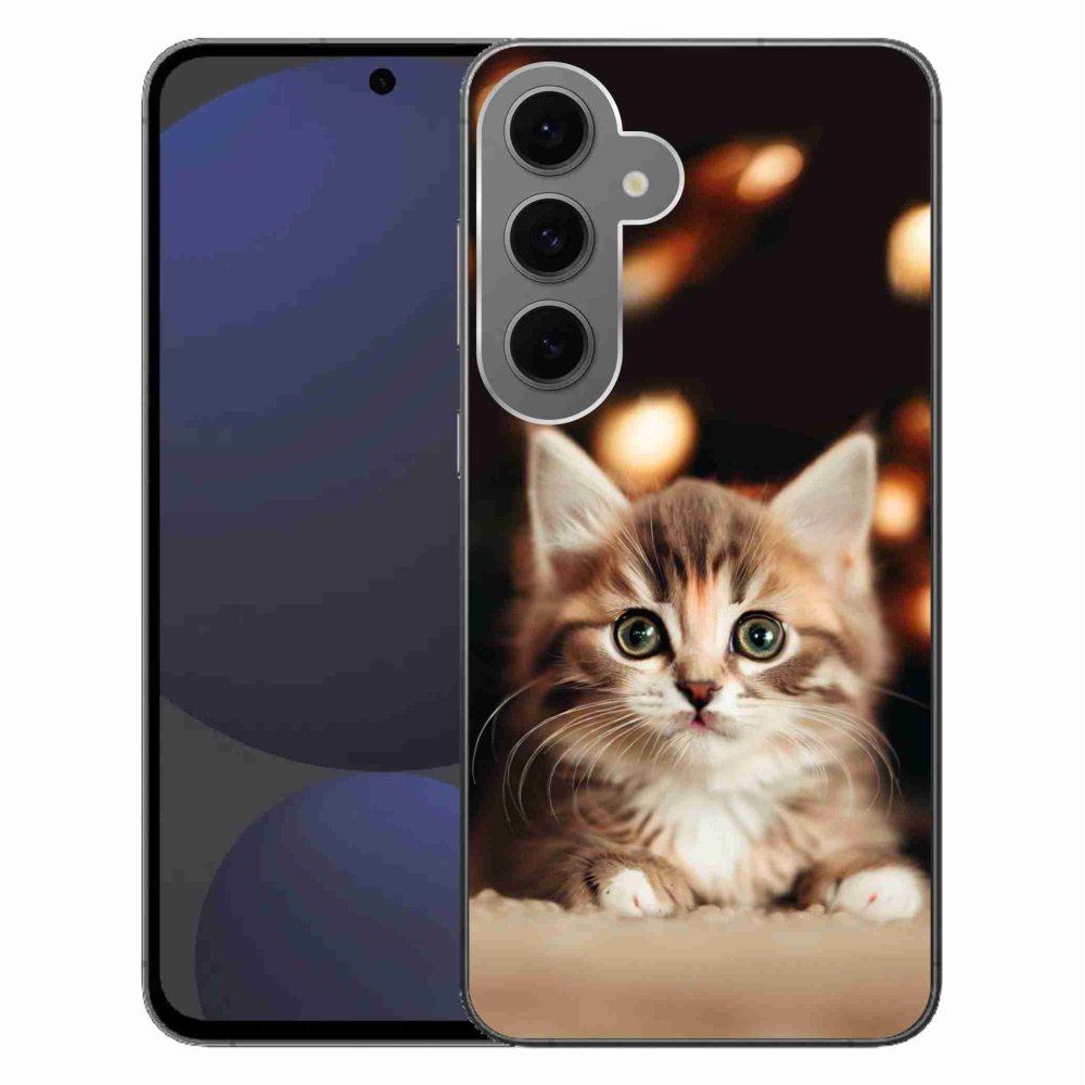 Zselés borítás mmCase Samsung Galaxy S24 FE - aranyos cica 2