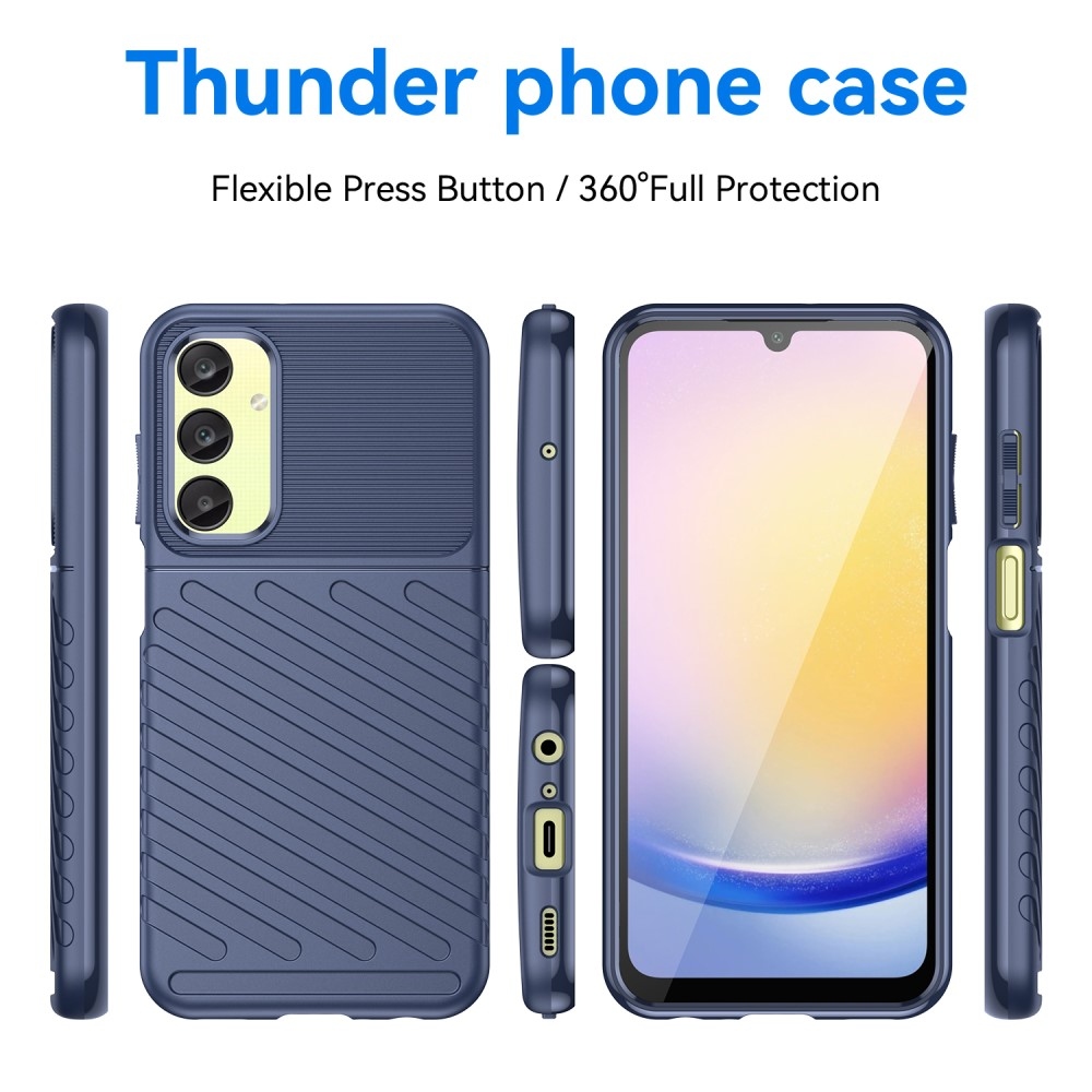 Thunder tartós zselés tok Samsung Galaxy A25 5G - kék