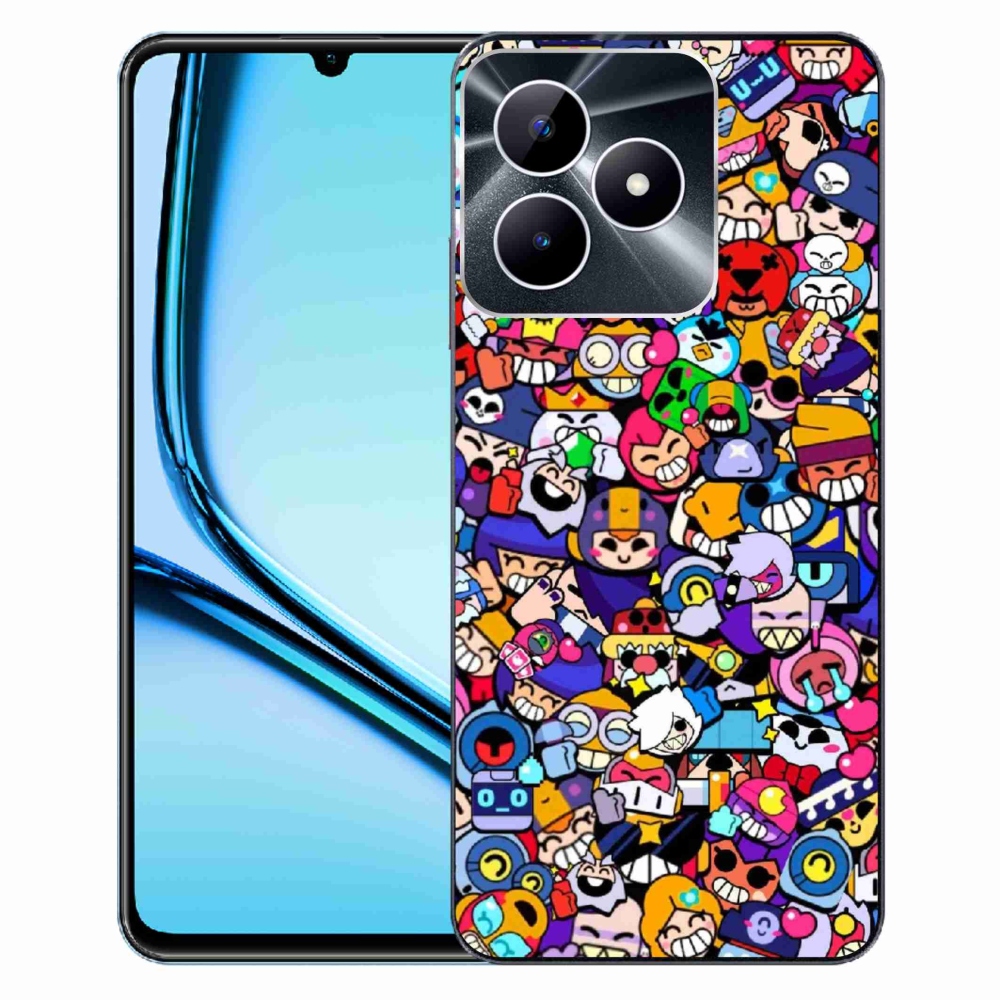 Zselés borítás mmCase a Realme Note 50 készülékhez - brawl stars 2