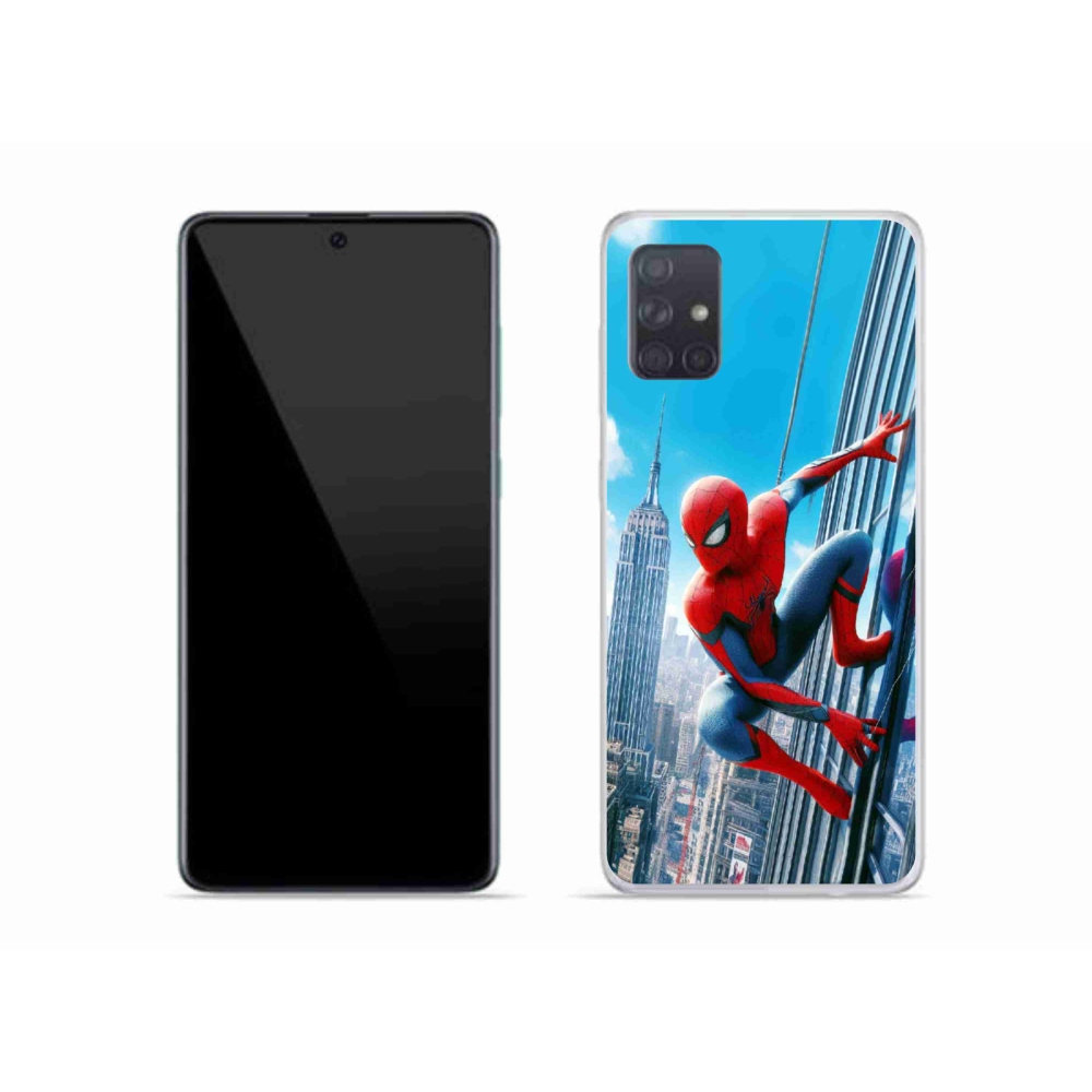 Gél borítás mmCase Samsung Galaxy A51 készülékhez - pókember