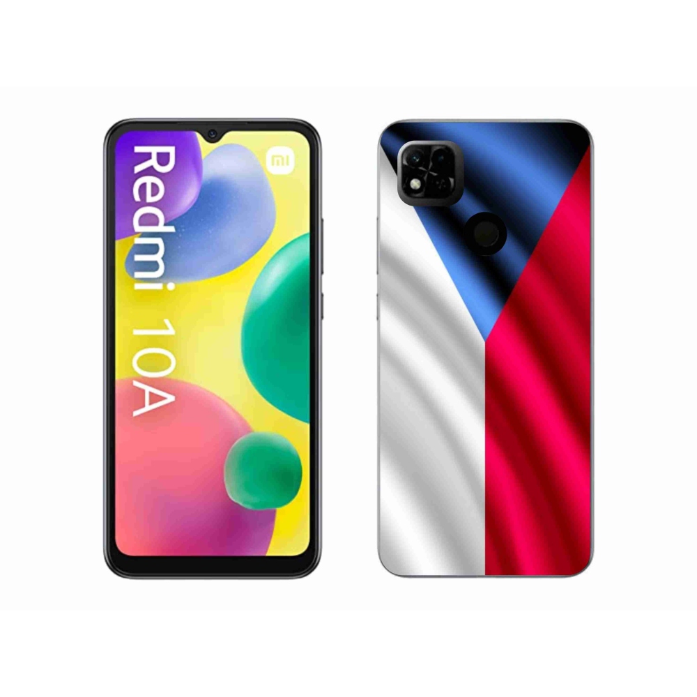 Gél borítás mmCase a Xiaomi Redmi 10A - cseh zászlóhoz