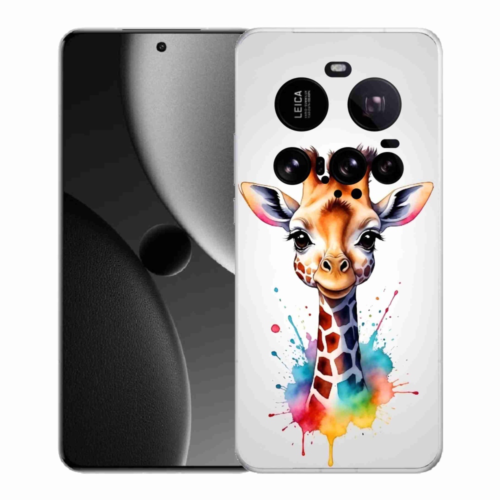 Gél borítás mmCase a Xiaomi 15 Ultra - zsiráf 1
