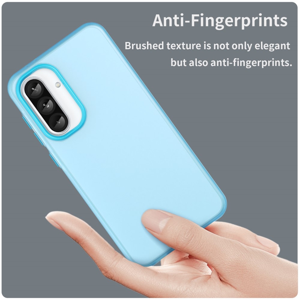 Candys matt zselés tok Samsung Galaxy A36 5G/A56 5G - világoskék színben