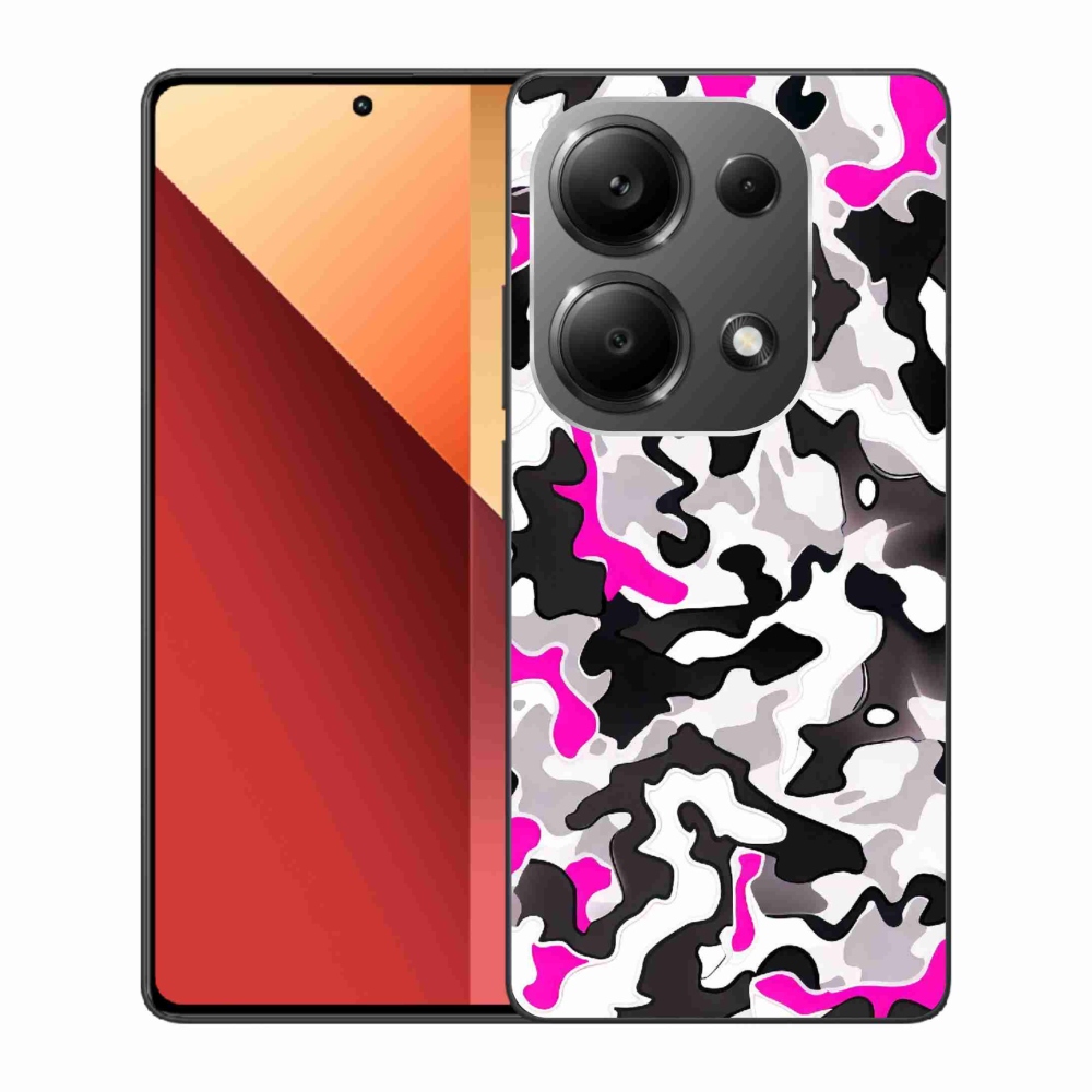 Zselés borítás mmCase a Xiaomi Redmi Note 13 Pro 4G/Poco M6 Pro - álcázott minta 5