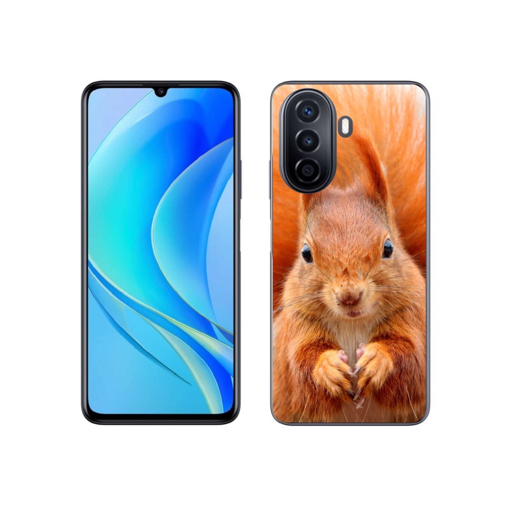 Gél borítás mmCase a Huawei Nova Y70 készülékhez - mókus