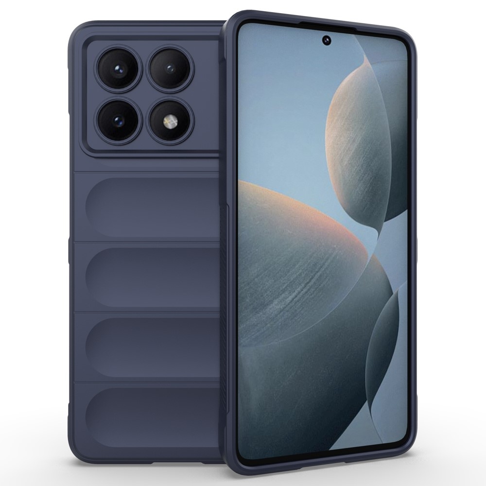 Rugg tartós zselés tok Xiaomi Poco X6 Pro 5G - sötétkék