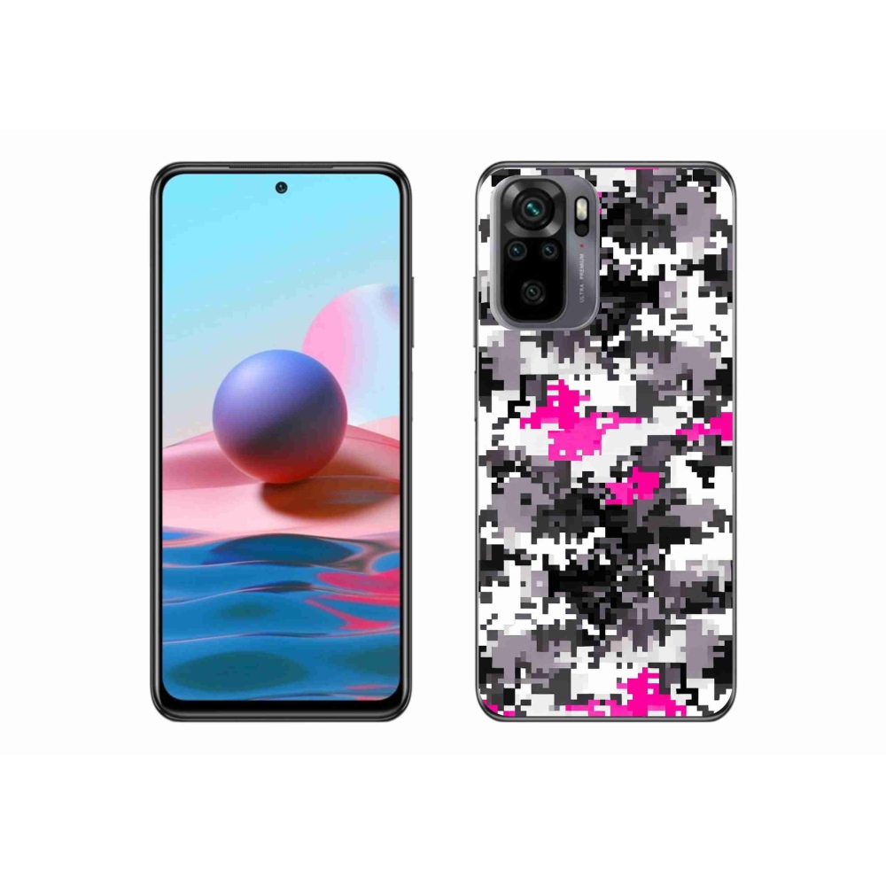 Gél borítás mmCase a Xiaomi Redmi Note 10S-hez - terepszínű minta 4