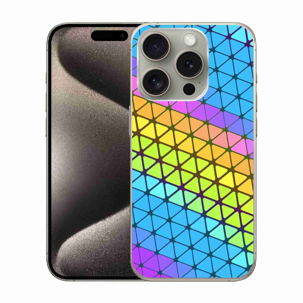 Zselés borítás mmCase iPhone 15 Pro készülékhez - absztrakt motívum 16