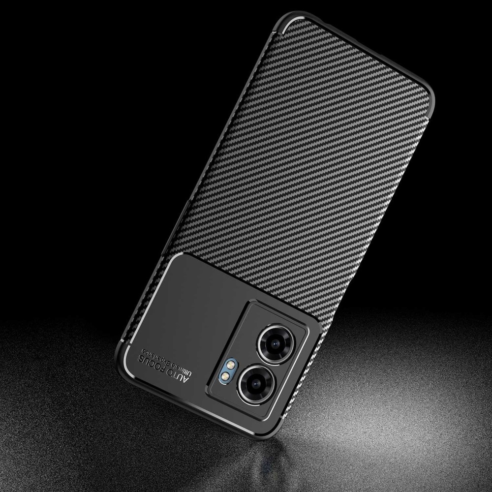 Szálálló zselés tok a Realme Narzo 50 készülékhez - fekete