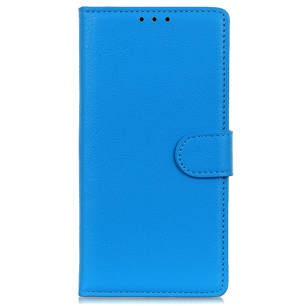 Litchie könyv tok Xiaomi Redmi Note 13 Pro 4G/Poco M6 Pro - kék