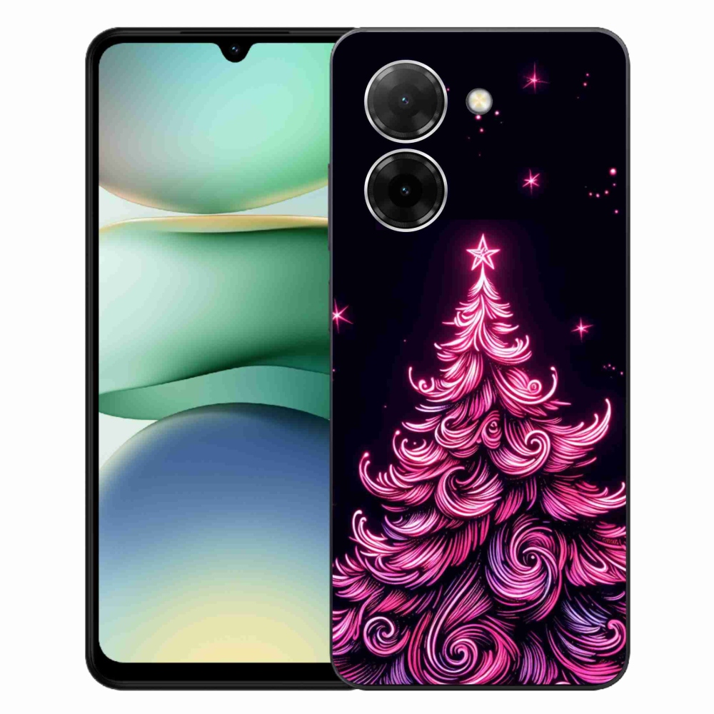 Gél borító mmCase a Xiaomi Redmi A5 (171.7x77.8x8.3mm) - neon karácsonyfa 2
