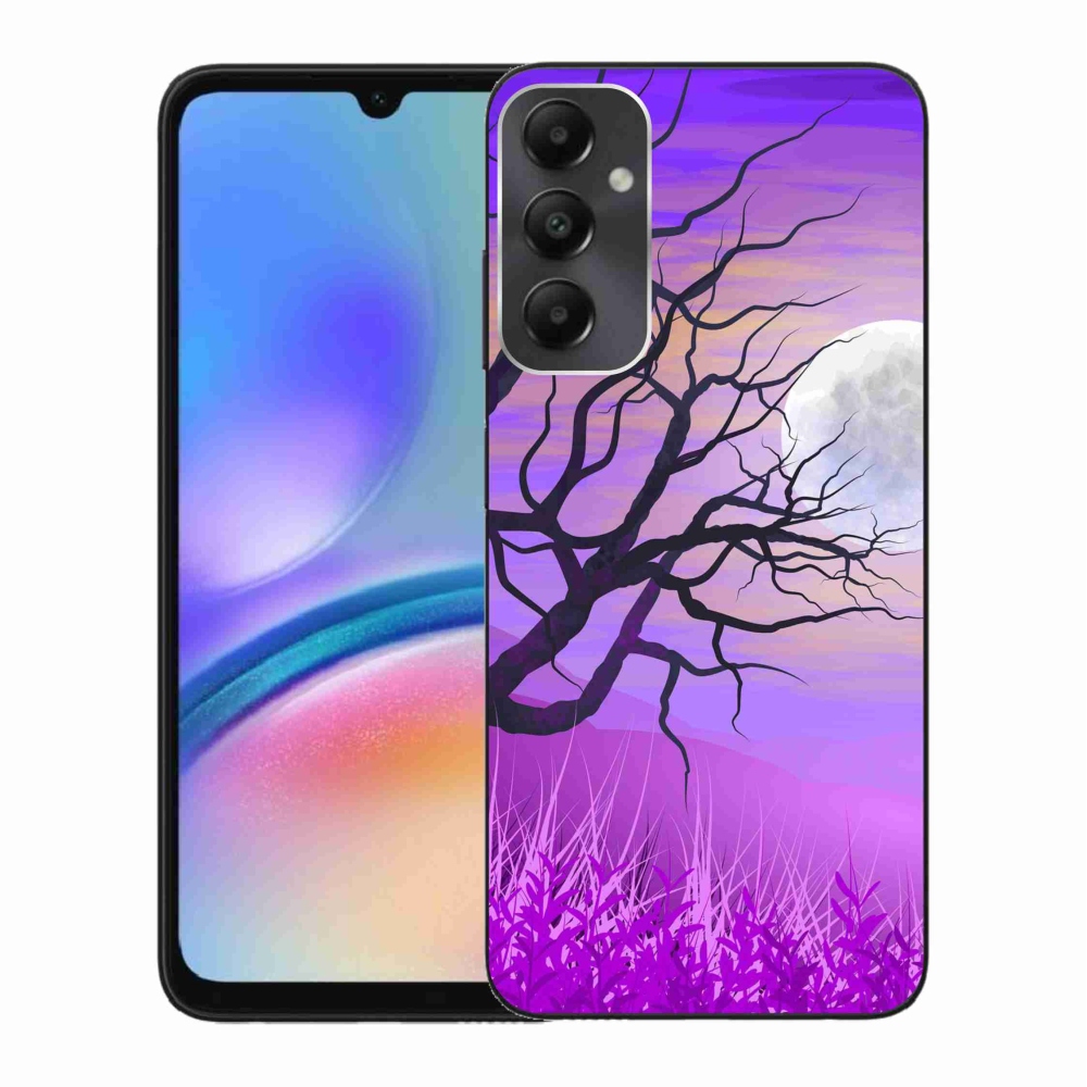 Gél tok mmCase a Samsung Galaxy A05s készülékhez - rajzfilmes kidőlt fa