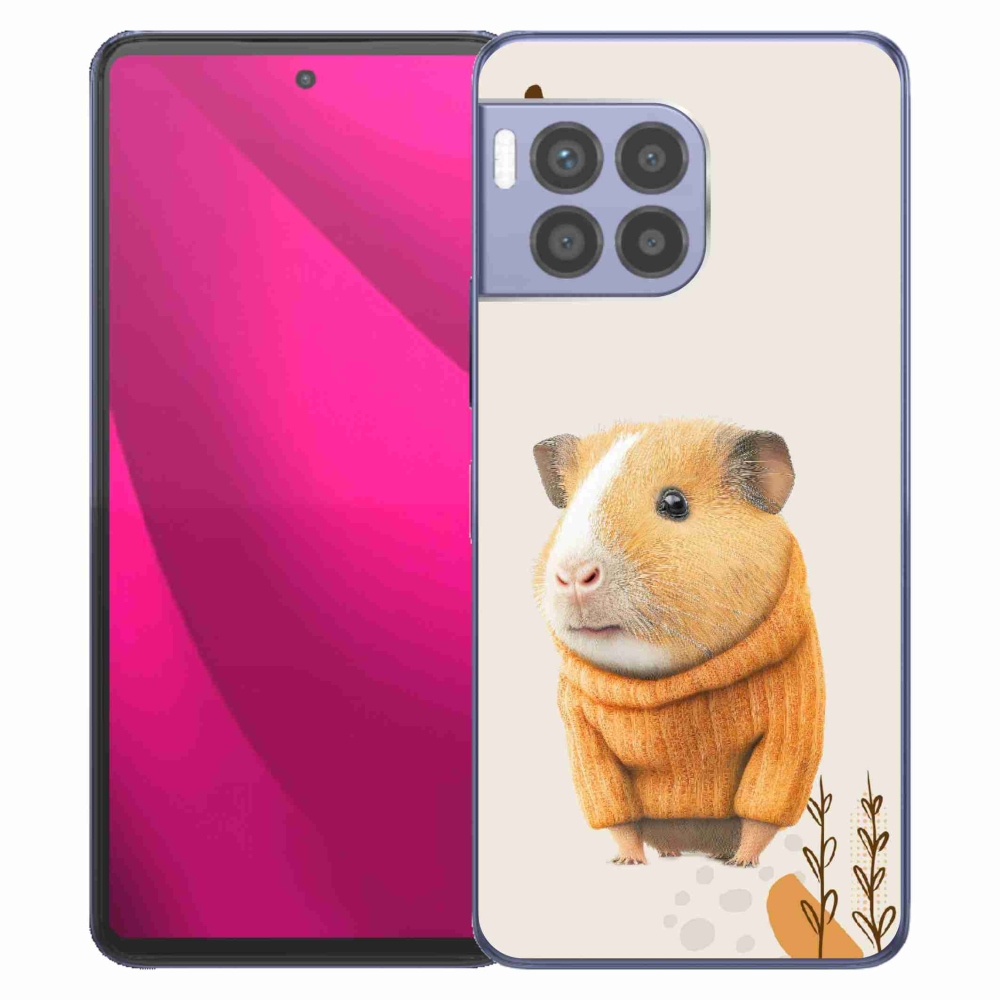 Zselés borítás mmCase a T-Mobile T Phone 2 Pro készülékhez - tengerimalac pulóverben