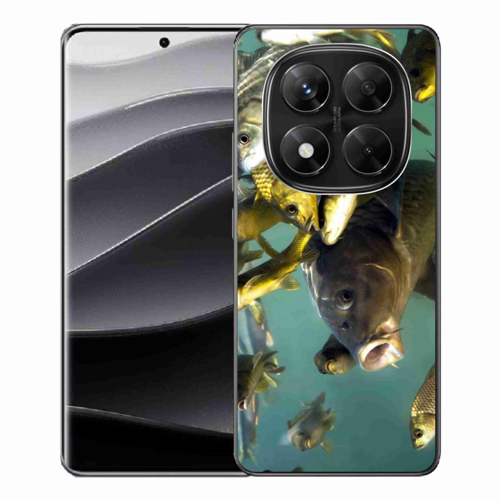 Gél borítás mmCase a Xiaomi Redmi Note 14 Pro 5G/Poco X7 5G számára - halak iskolája