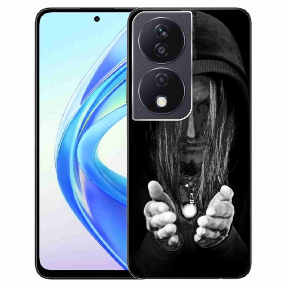 Zselés borítás mmCase a Honor X7b/Honor 90 Smart számára - titokzatos személy