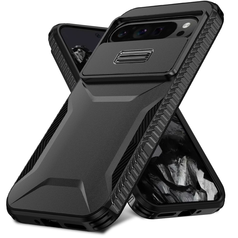 Fedél ellenálló borítás a Google Pixel 10 Pro XL-hez - fekete