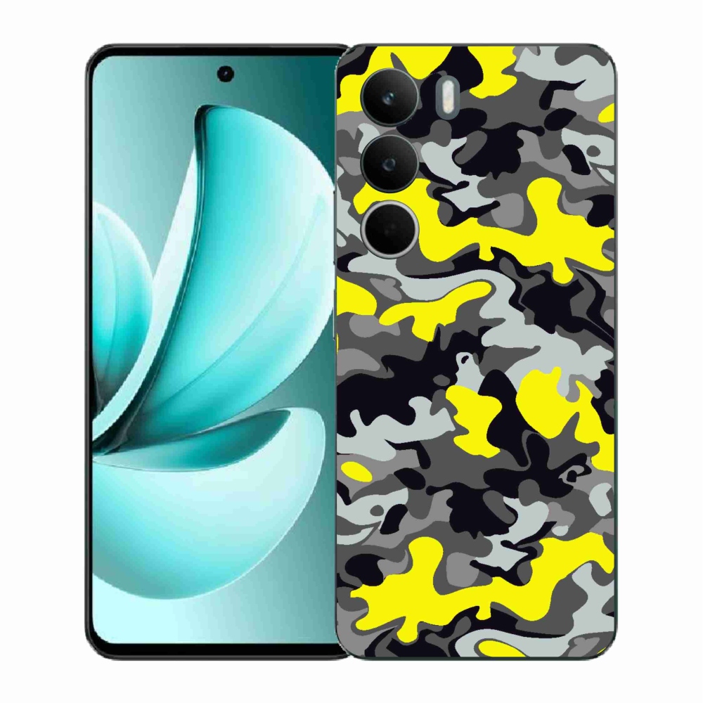 Gél borítás mmCase a Realme C71 készülékhez - terepszínű minta 6
