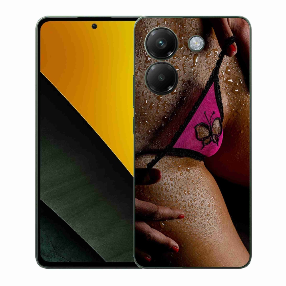 Gél borítás mmCase a Xiaomi Poco M7 Pro 5G számára - szexi nő