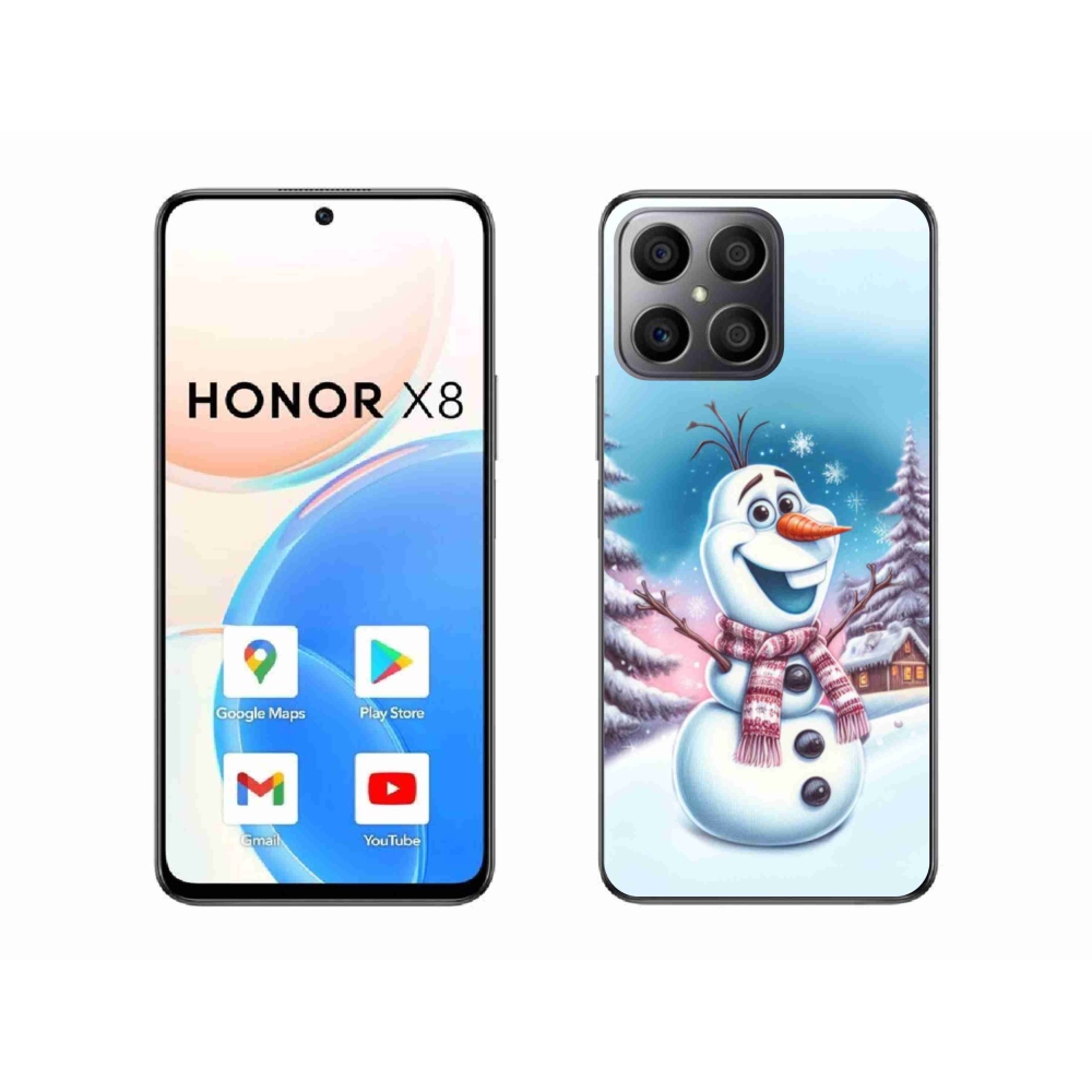 Gél borítás mmCase a Honor X8 4G-hez - ice kingdom